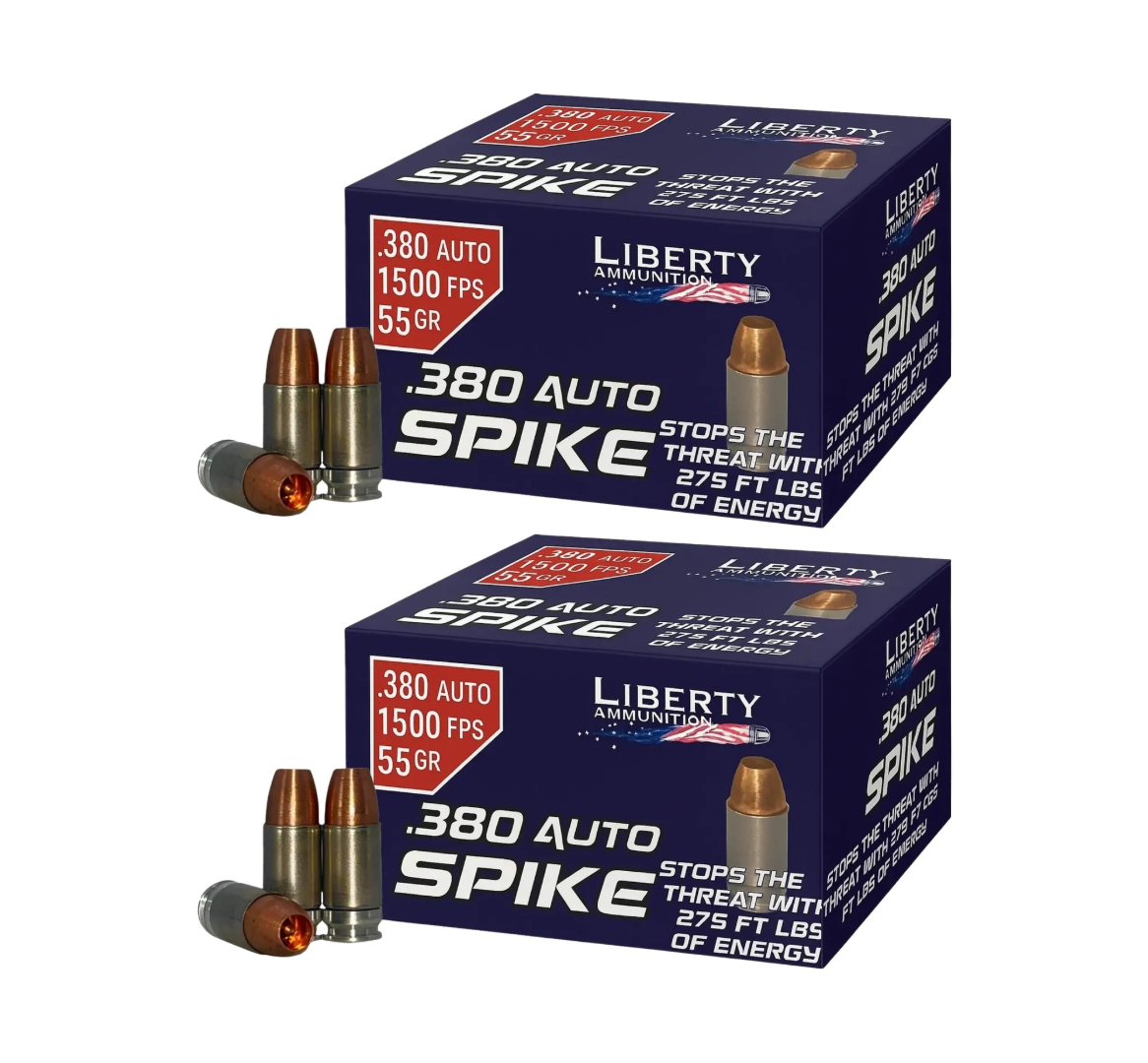 380 Auto Ammo - Liberty Ammo HP Liberty HP Ammo