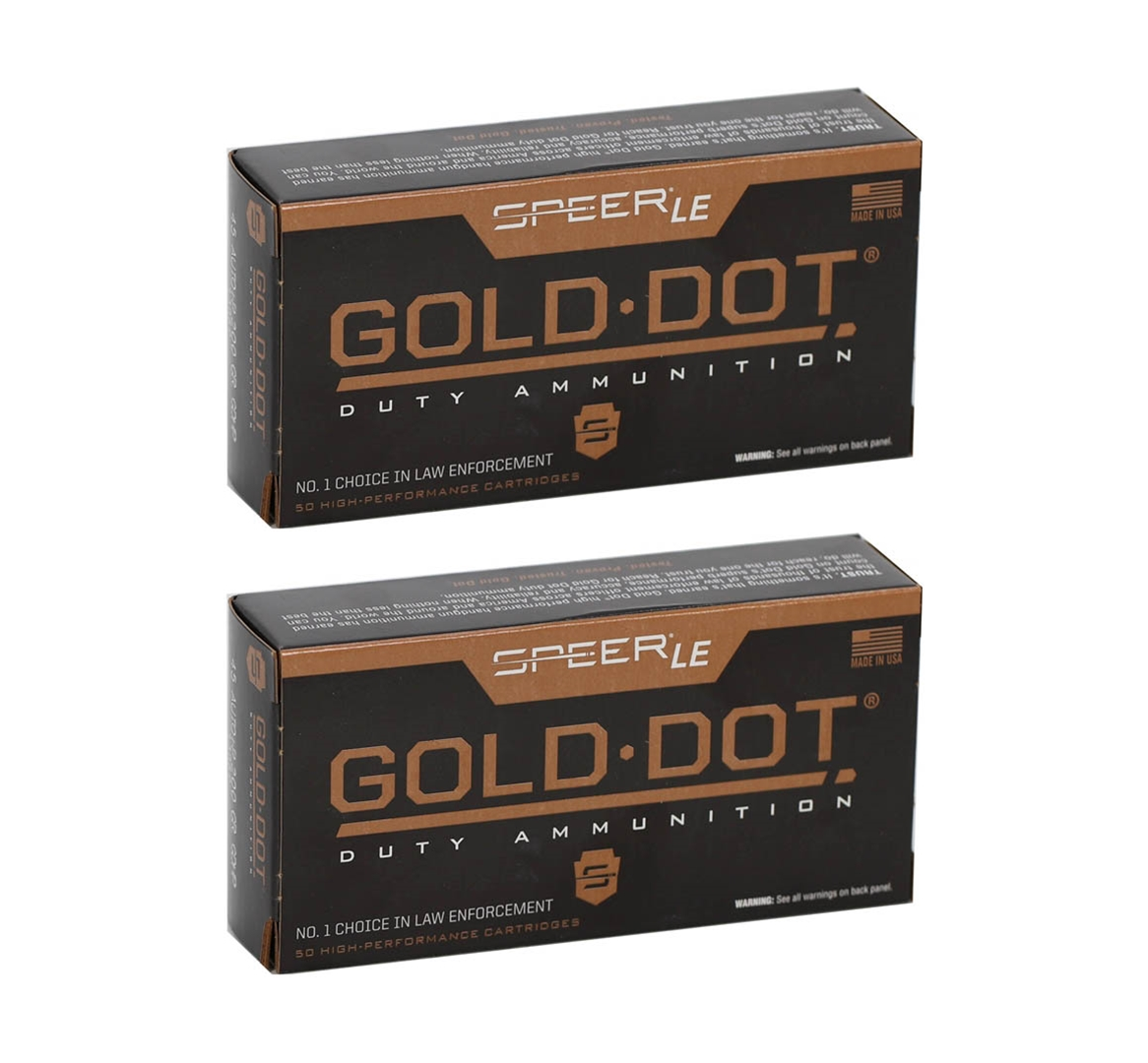 Speer Gold Dot LE Duty JHP +P Ammo