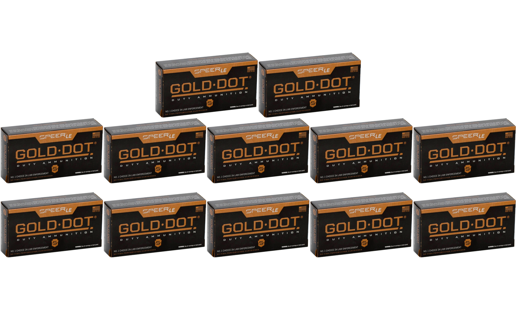 45 ACP/Auto Ammo - Bulk Speer Gold Dot LE Duty Ammo JHP +P Bulk Speer Gold Dot LE Duty JHP +P Ammo
