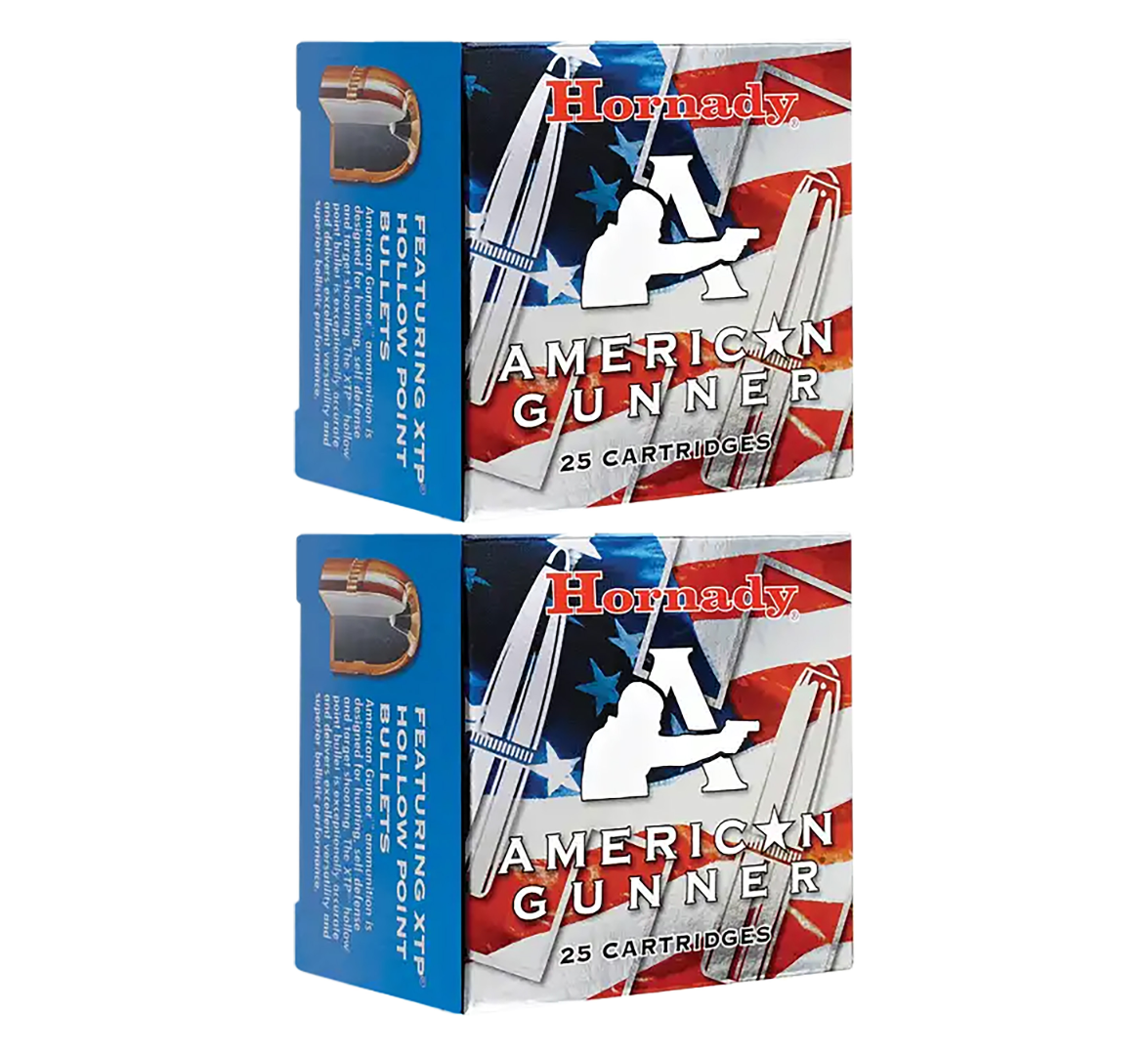Hornady 90504 American Gunner 357 Mag 125 Grain XTP Hollow Point (HP) Ammo