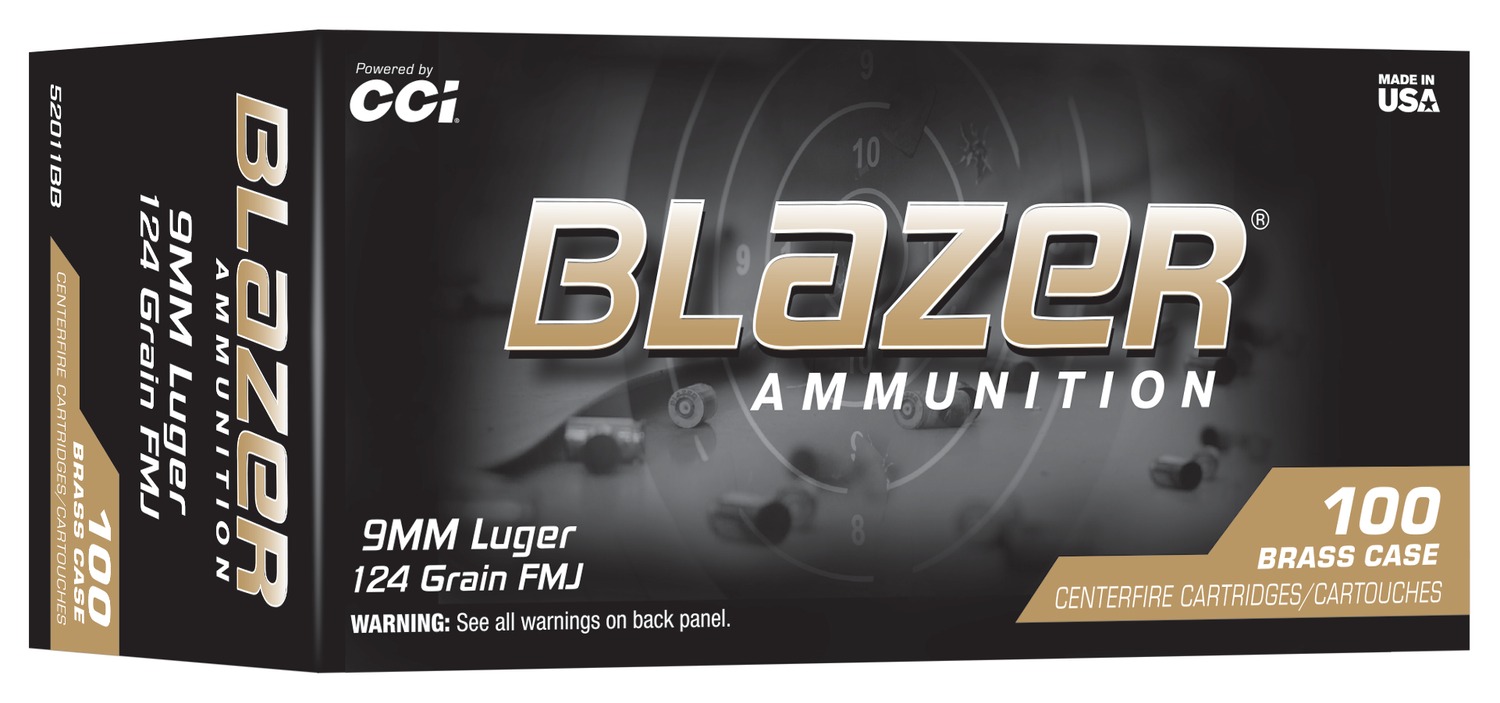 CCI Blazer FMJ Ammo