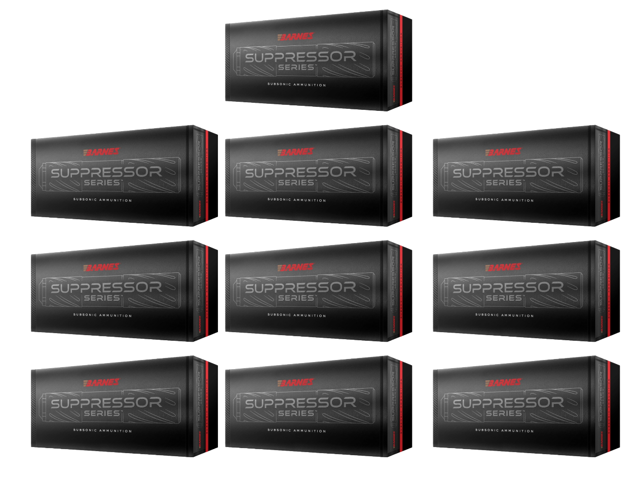 Barnes Suppressor Series Subsonic Sierra GameKing SGK Ammo