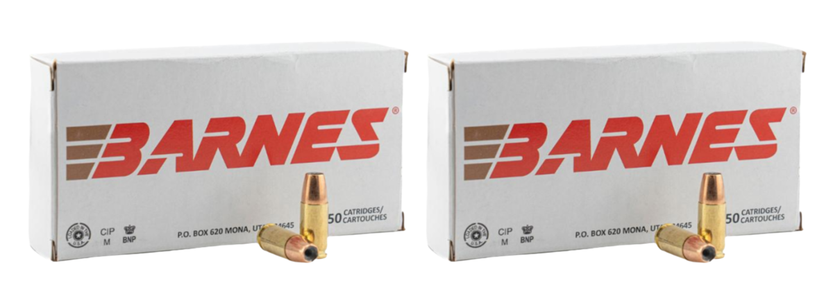 9mm Ammo - Barnes Luger Sierra Ammo JHP Barnes Luger Sierra JHP Ammo