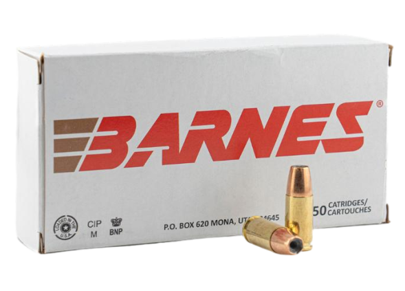 Barnes Luger Sierra JHP Ammo