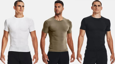 Under Armour 1216007 UA Tactical HeatGear Compression T-Shirt Short Sleeve  Tee