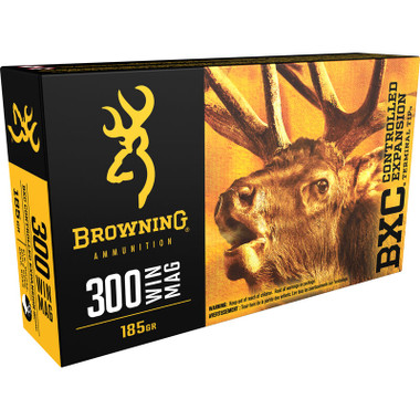 Browning BXC .300 Winchester Magnum Ammunition 20 Rounds BXC 185 Grains B192203001