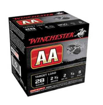 Winchester Ammo AA289 AA Target Loads 28 Gauge 2.75 3/4 oz 9 Shot  in.