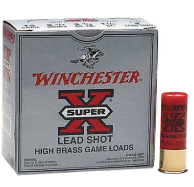 Winchester Ammo X128 Super-X High Brass Game 12 Gauge 2.75" 1-1/4 oz 8 Shot