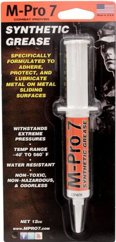 Hoppe's 070-1356 M-Pro 7 Synthetic Grease 12cc Syringe Gun Grease