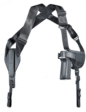 Uncle Mike's 87050 Sidekick Ambidextrous Horizontal Shoulder Holster, Size 5