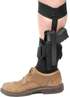 Blackhawk 40AH16BKR Ankle Holster Size 16 MedLarge Frame Revolvers Right Hand