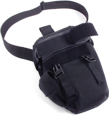 Blackhawk Omega Elite Gas Mask Tactical Nylon Pouch, Black