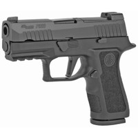Sig Sauer P320 X-Compact 9MM 3.6" Barrel Nitron Finish Modular X Grip XRAY3 Night Sights, 15 Rounds, XSeries Flat Trigger, Optics Ready w/ R2 Base Plate