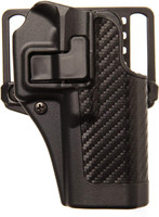 Blackhawk Serpa CQC Carbon Fiber Holster for Smith  Wesson MP 40  410025BKR