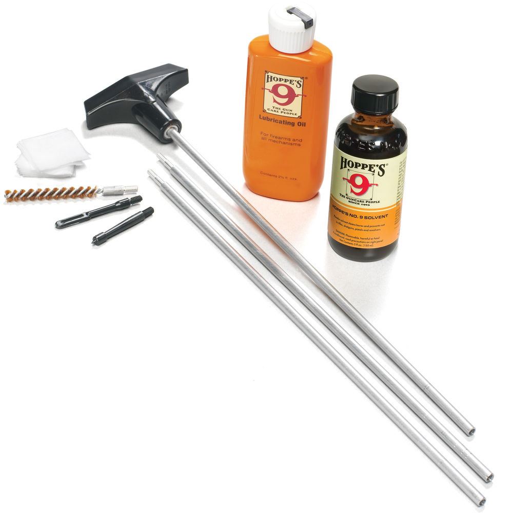 Hoppe's U22B Clamshell Gun Cleaning Kit for .22 - .225 Caliber - U22B