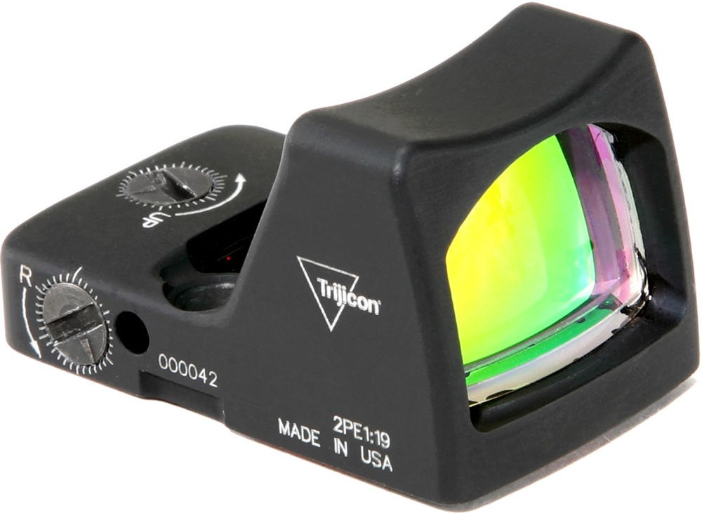 Trijicon RM01-C-700624 RMR Type 2 Adjustable LED 3.25 MOA Reflex Red Dot Sight, Black