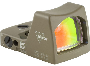 Trijicon RMR Type 2 Red Dot Sight – 3.25 MOA, Automatic LED, Cerakote FDE