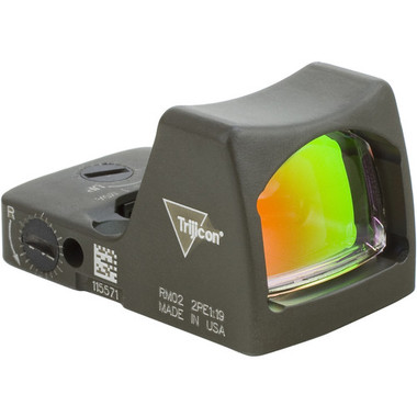 Trijicon RMR Type 2 Red Dot Sight – 3.25 MOA, Automatic LED, Cerakote ODG