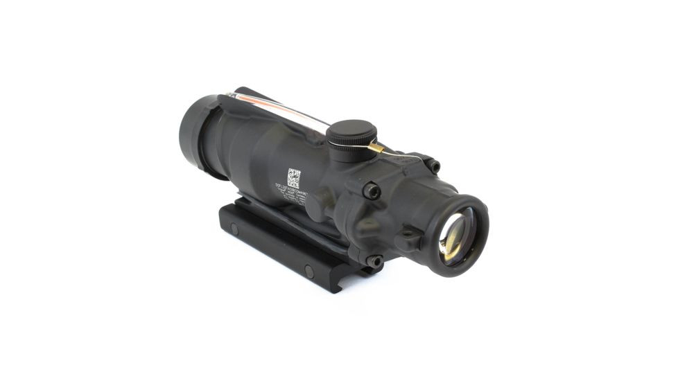 Trijicon 100230 ACOG Black Hardcoat Anodized 4x32mm Illuminated Red Chevron Reticle