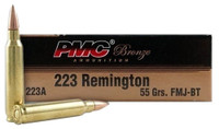 PMC 223ABP Bronze Battle Pack 223 Rem 55 gr 3200 fps Full Metal Jacket Boat-Tail