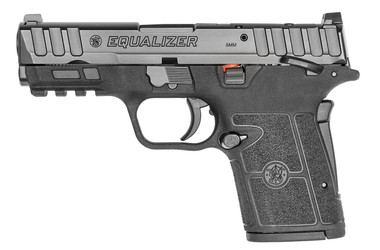Smith  Wesson 13591 Equalizer  9mm Luger 151 3.68 Black Armornite Stainless Steel Barrel  Optic ReadySerrated Steel Slide Black Polymer Frame wPicatinny Rail Black Textured Polymer Grips