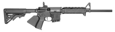 Smith  Wesson  Volunteer XV NJ Compliant 5.56x45mm NATO 16 101 Matte Black Rec BCM MLOK Handguard  Black Fixed B5 Bravo Stock Black California Paddle Grip Right Hand
