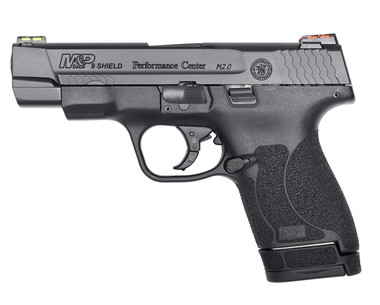 Smith  Wesson 11787 Performance Center MP Shield M2.0 9mm Luger 4 71 Matte Black Black Armornite Stainless Steel Slide Black Polymer Grip No Manual