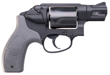 Smith  Wesson 12058 MP Bodyguard MA Compliant 38 SW Spl P 1.88 Black PVD  Barrel 5rd Black PVD Cylinder Matte Black Aluminum JFrame Gray Polymer Grip Includes Crimson Trace Red Laser
