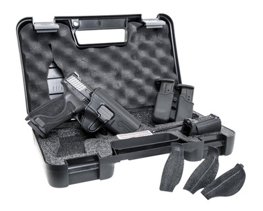 Smith  Wesson 11766 MP M2.0 Carry  Range Kit Striker Fire 40 SW 4.25 Barrel 151 Black Polymer Frame With Picatinny Acc. Rail Black Armornite Stainless Steel Slide   No Manual Safety
