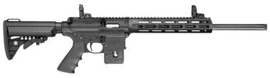 Smith  Wesson 10205 MP1522 Sport Performance Center 22 LR Caliber with 101 Capacity 18 Threaded Barrel Matte Black Metal Finish  Adjustable Vltor Black Synthetic Stock Right Hand