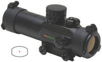 TRUGLO GOBBLE STOPPER 1x30 RED-DOT 30MM 2-CLR&SS SIGHT DUAL COLOR ILLUMINATED MATTE BLACK