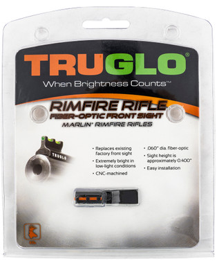 TRUGLO MARLIN RIMFIRE RIFLE FRNT RED