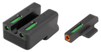 TRUGLO TFX PRO 1911 NOVAK 270/500 FRONT AND REAR SET ORN TFO NIGHT SIGHTS