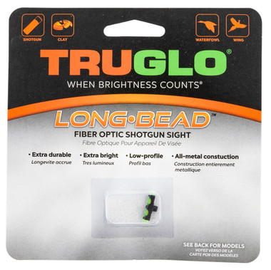 TRUGLO MTL LONG BEAD SHOTGUN REPLACEMENT 5/40 GREEN