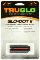 TRUGLO GLO-DOT II Universal 12-20 GAUGE SHOTGUN FIBER OPTIC FRONT SIGHT RED