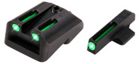 TRUGLO TFO NOVAK 1911 .270/.500 REAR FIBER FRONT AND REAR SIGHT SET