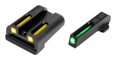 TRUGLO SPRINGFIELD XD BRITE SITE TFOCNC MACHINED STEEL BLACK SIGHTS