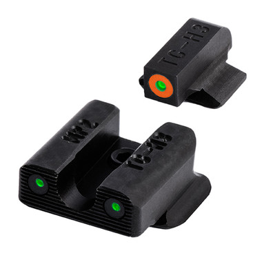 TRUGLO TRITIUM PRO FOR S&W BODYGUARD 380 ORANGE FRONT NIGHT SIGHTS