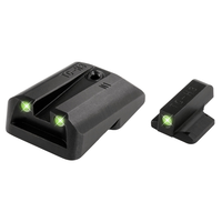 TRUGLO 1911 GOVERNMENT NOVAK LOMOUNT .260/.450 TRITIUM NIGHT SIGHTS
