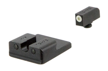 TRUGLO TRIT PRO TAURUS MILLENNIUM G2/709 SLIM/740 SLIM WHITE HANDGUN SIGHT SET