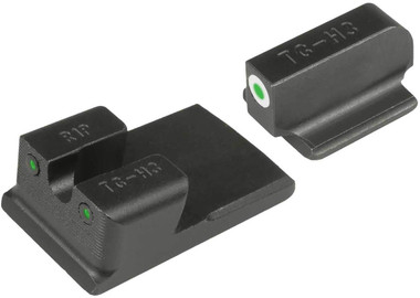 TRUGLO TRITIUM PRO RUGER SR SERIES WHITE HANDGUN SIGHTS