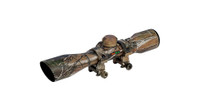 TRUGLO SCOPE 4X32MM SR W/ RINGS DIAMOND CAMO TUBE RIFLE SCOPE