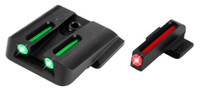 TRUGLO BRITE-SITE FIBER-OPTIC S&W SIGHTS SET