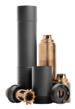 Rugged Suppressor Obsidian 45 Modular Suppressor, Black