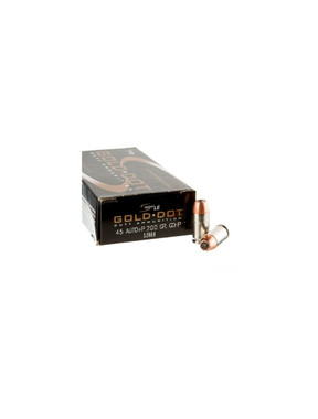 Speer 45ACP 200 Grain +P Gold Dot HP