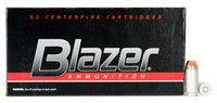 CCI BLAZER ALUMINUM CASE.40 S&W, FMJ, 165 GRAIN