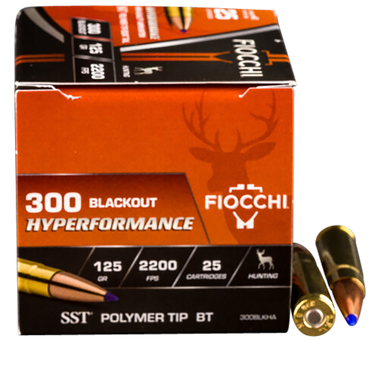 Fiocchi 300BLKHA Hyperformance 300 Blackout 125 gr Super Shock Tip