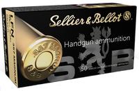 Sellier & Bellot SB357L Handgun 357 Mag 158 gr Lead Flat Nose 50 Per Box/ 20 Case