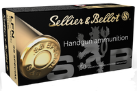 Sellier & Bellot SB38L Handgun 38 Special 158 gr Lead Flat Nose 50 Per Box/ 20 Case
