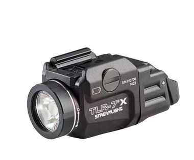 Streamlight TLR-7X USB Rechargeable LED Low Profile Weapon Light - 500 Lumens  (69455, Black)